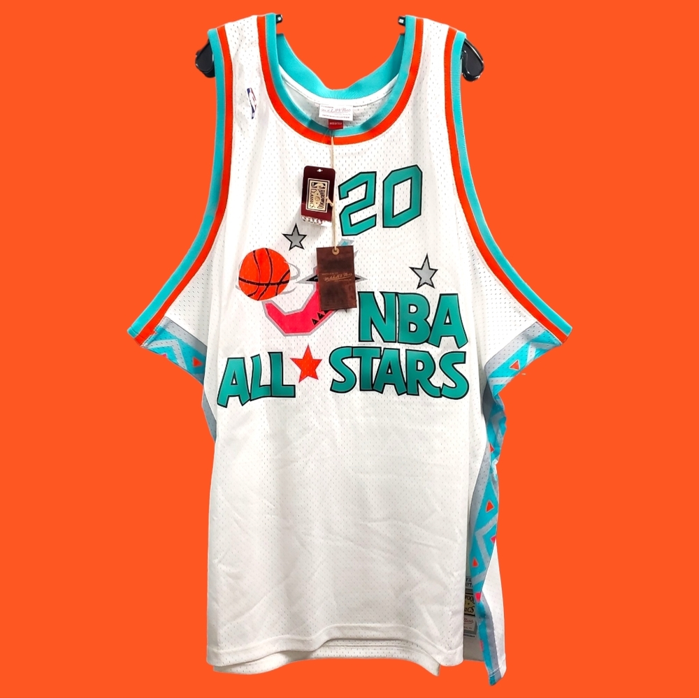🆕️ NBA ALL STARS Jersey GARY PAYTON #20 Swingman MITCHELL & NESS